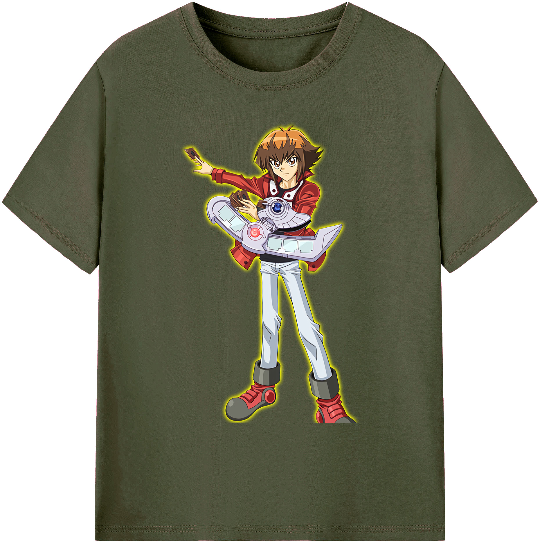 （画像用） 遊☆戯☆王 Yu-Gi-Oh! 綿100％ メンズ半袖Tシャツ｜肌触りやわらか＆通気性